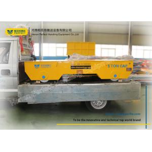China Wide Platform Industrial Transfer Trolley With Steel Box Girder Structure supplier