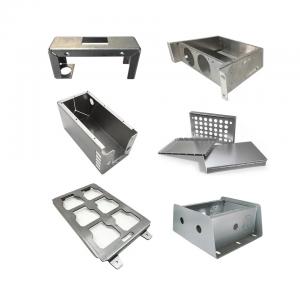 Galvanized Bending Sheet Metal Parts Enclosure Aluminium Sheet Metal Fabrication