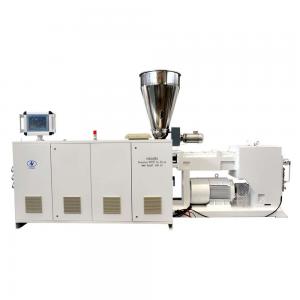 China Conical Twin Screw Extruder / Twin Screw Extruder / PVC Twin Screw Extruder supplier