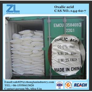 China Oxalic acid 99.6% cleaner Leather Chemicals supplier