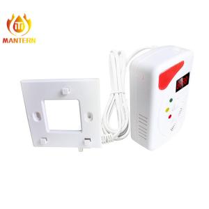 China 9V Battery Backup Domestic Gas Detector CE Approved In European Plug Or US Plug supplier