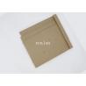 Courier Brown Kraft Paper Bubble Mailers Recyclable With Custom Pringting