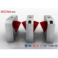 China Dual Channel Automation Flap Barrier Gate Fast Lane Gate Access Control Systems on sale