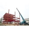 China Customized Industry Structure Steel Sheds With Bridge Cranes Inside wholesale