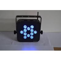 China 12pc 10W 4in1 Wireless LED Par Lights , Battery Powered Wireless Dmx Led Lights on sale