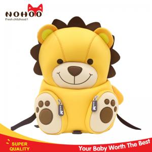 China lovely lion cartoon preschool animal backpack custom children‘s backpack supplier