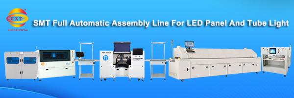 Automated SMT Machine Line PCB Assembling Machine Line For Led lighting manufacturing