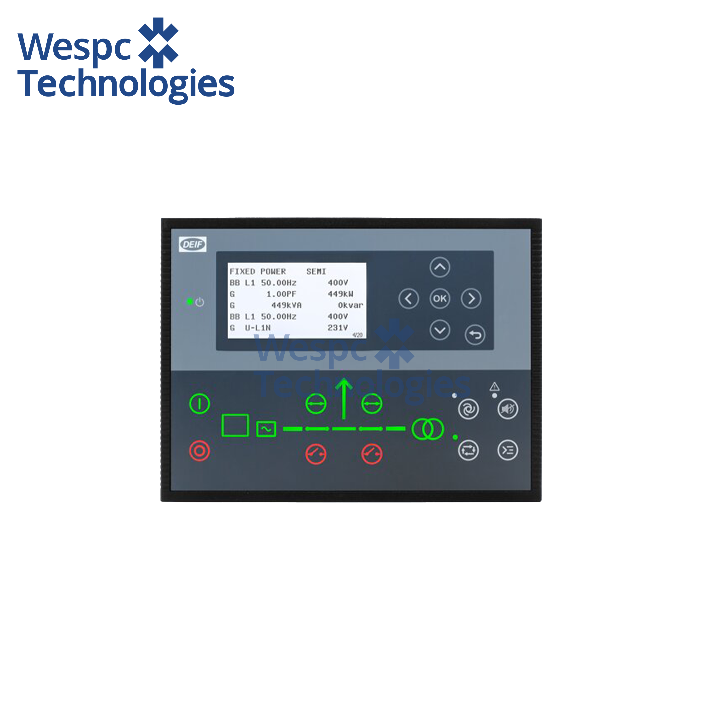 China Wespc Original AGC150 Hybrid Advanced Genset Controller Power Management wholesale