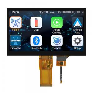 7" Inch IPS TFT LCD Touch 1024x600 Full Viewing Angle RGB Interface