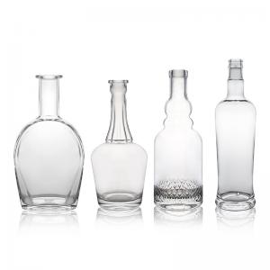 500ml 700ml 750ml 1000ml Long Neck Empty Glass White Wine Bottle with High Durability