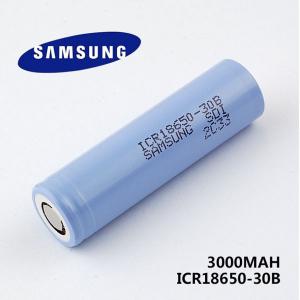 China Original Samsung ICR18650-30B 3000mAh 3.7V Li-ion Rechargeable e-cigs/mods battery supplier