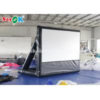 China Airblown Inflatable Outdoor Movie Screen 2.63×3.4m Projection Cloth Outdoor Inflatable Movie Screen For Science Centers on sale