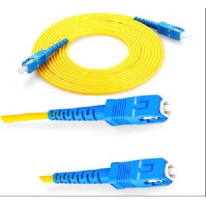 SC/FC Fiber Optic Pigtail 3m ISO9001 Single Mode Fiber Jumper Cables