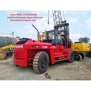 China Flexible Used Industrial Forklift , Mitsubishi 6D24 Used Counterbalance Forklift supplier