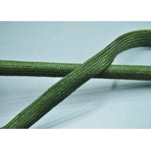 China Custom Length Expandable Braided Sleeving Nylon Flat Filament For Cable Protection supplier