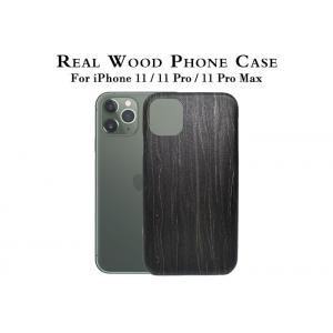 Lightweight Black Ice Engraved iPhone 11 Pro Max Wood Case