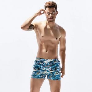 Summer Mens Beach Wear Shorts Printed Fashion Sports Mens Swim Shorts