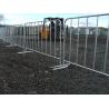 China Electric Galvanized Temporary Fencing Crowd Control Barriers Metal Pedestrian Barriers wholesale