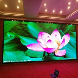 China 1R1G1B HD RGB LED TV Video Wall , P2.5 Stage Background Display Panel Full Color supplier