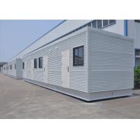 Casas modulares prefabricadas del marco de acero, vida móvil de House For People del guardia