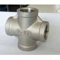 China ASTM 316L Stainless Steel Cross Pipe Fitting 1 Inch Customized on sale