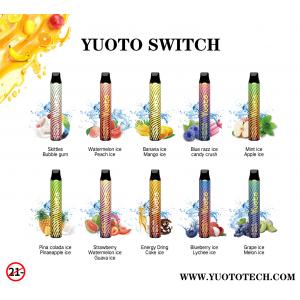 22x110mm 3000 Puffs Disposable Vape with 18 Mixed Fruits Flavor