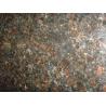 China 145 Mpa Tan Brown Granite Stone Tiles For Steps Counter Tops wholesale