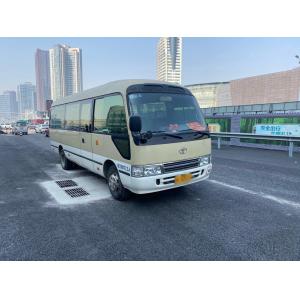 22 Seats 2012 Year Left Hand Steering Used  Toyota Coaster Bus  2TR Gasoline Engine