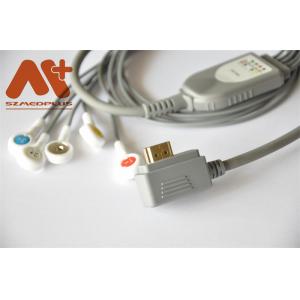 ECG Holter Cable 5 Lead Compatible For Voles&Hills Smart Holter Recording System