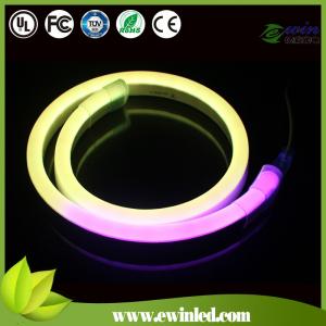 China IP68 Waterproof DC12V 24V PVC 5050 RGB LED Neon Flex For Outdoor Dercorative With 2 Years Warranty supplier