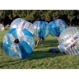 China Waterproof Fabric Inflatable Bubble Ball Soccer / Inflatable Bubble Football supplier