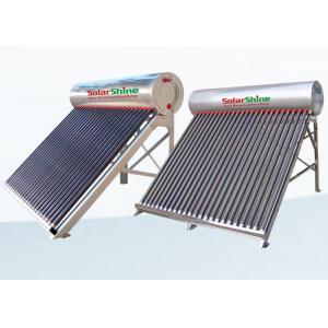 Aquecedor de água solar do tubo de vácuo da segurança, aquecedor de água Tankless posto solar