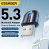 China ESSAGER ES-BT13 USB A to Bluetooth アダプター V5.3、10m～20mの伝送範囲 wholesale