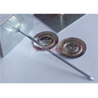 China Galvanized Steel Self Stick Insulation Hangers 2-1/2 For HVAC System on sale