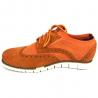 China Brown Suede Leather Mens Casual Flat Shoes , Lace Up Casual Sport Shoes wholesale