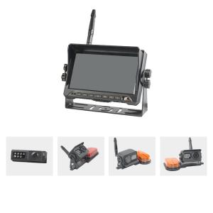 7 Inch IPS Screen Wireless Rearview Camera DVR Recording For RV