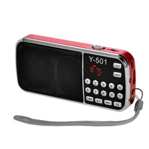 Handheld Battery Powered Radio With USB Port Bluetooth connectivity