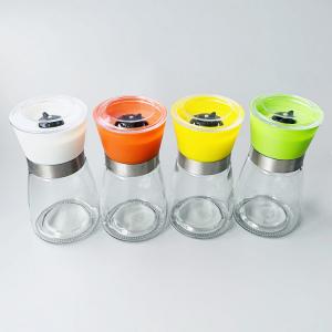 100ml Clear Plastic Spice Jars