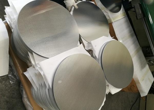 Mill Finish 3000 Series Aluminum Round Plate , Strongest Commercial Grade