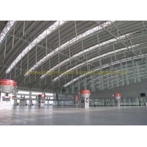 China Waterproof Project Houses Steel Roof Trusses , Prefab Roof Trusses supplier