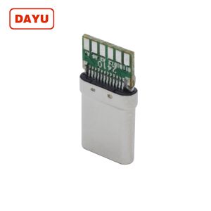 China 10 tipo bens masculinos de Pin Usb 3,1 da solda do conector de C para o telefone celular supplier