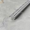 Tile Edging Profile Anodizing Matt , Stair Nosing Tile Trim 2500mm