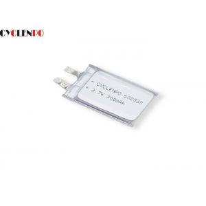 China 602030 3.7 V Lithium Polymer Battery , Rechargeable Li Ion Polymer Battery For Electric Tools supplier