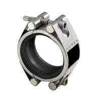 China 100% Inspection Small Pipe Clamp OEM High Pressure Stainless Steel Metal Saddle Clamps on sale