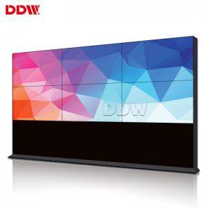 China 1920x1080 1.7 Mm Indoor 4k Video Wall 2x3 , 500 Nits LED Backlit Video Display Screen supplier