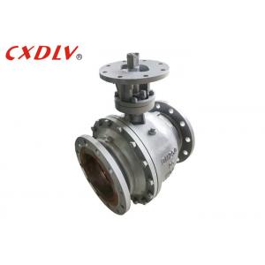 China LPG Gas Trunnion Ball Valve Mounted 900LB Side Entry Industrial supplier