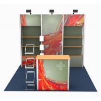 China Modular Designed Custom Tradeshow Booth Portable Frameless Style Easy Build on sale