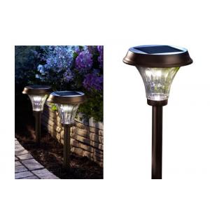 China Richmond-Style Premium Output Solar Powered Metal LED Path Light Rubbed Bronze Finish supplier