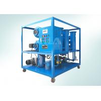 China Horizontal Type Transformer Vacuum Oil Filter Machine 600 Tons/Month Flow Rate on sale