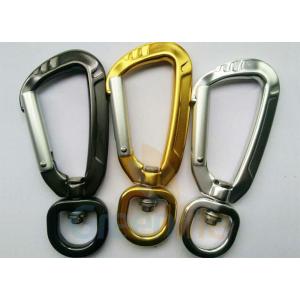 China 91MM Height Spring Snap Clip , Light Weight High Strength Heavy Duty Carabiner Clips supplier